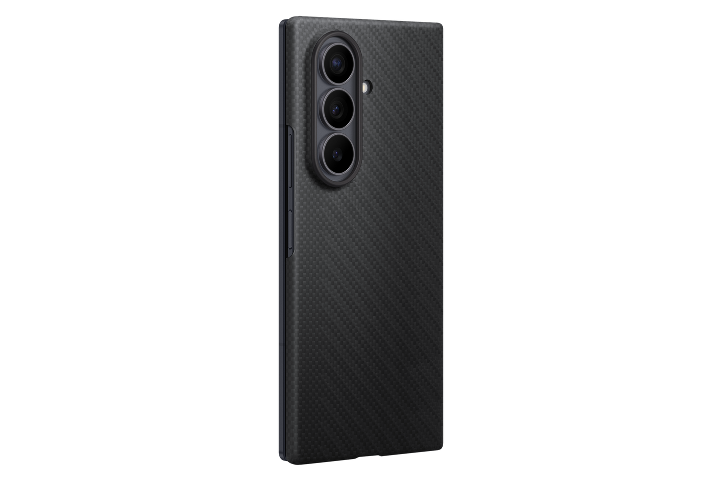 Samsung Fold8 Ultra Carbon Case, 0.8mm Slim Carbon Fiber Cover with Magsafe and Logo - Black