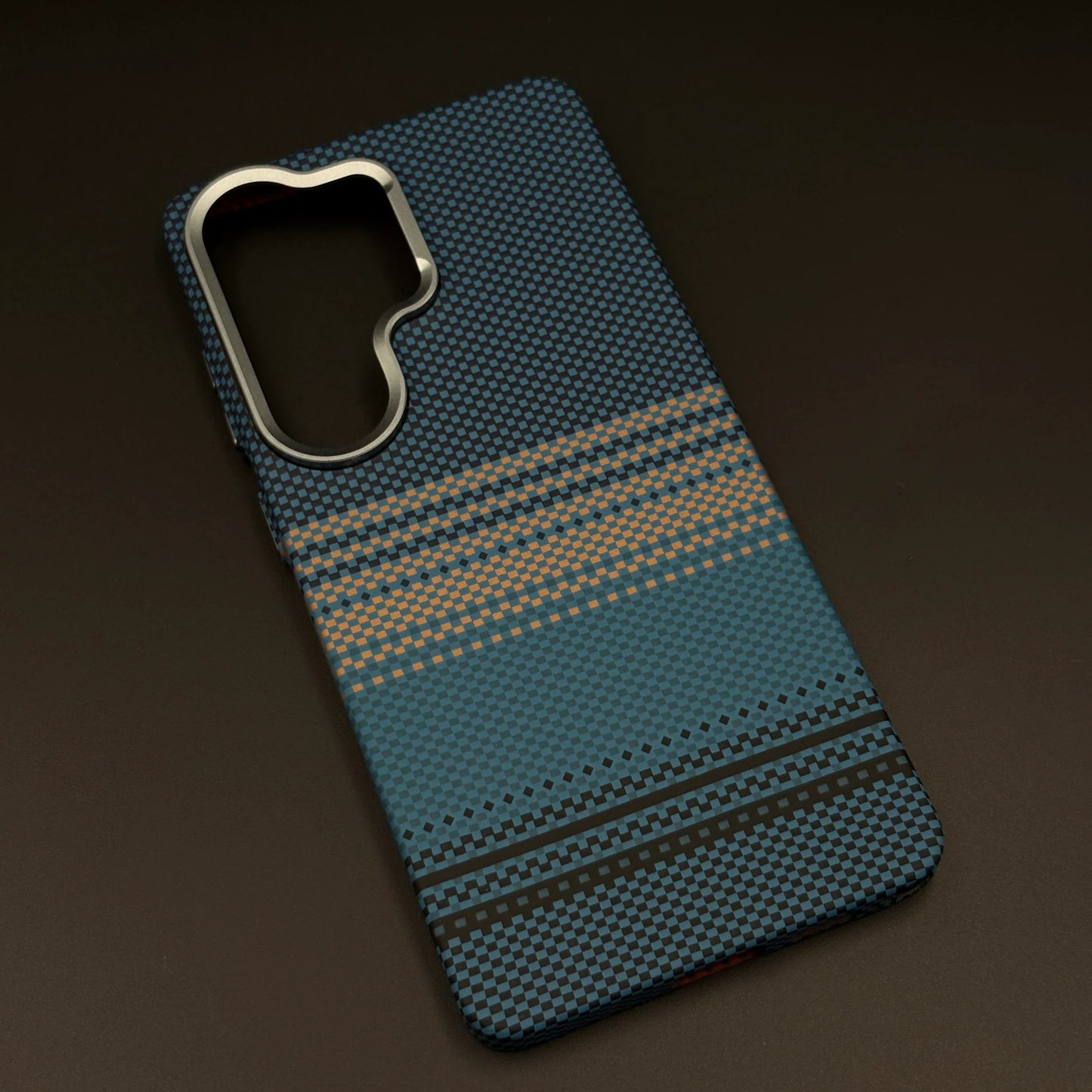 Samsung Galaxy S26 Ultra Carbon Fiber Case, Hard PC Carbon Fiber Texture Cover with Magsafe - Moonrise