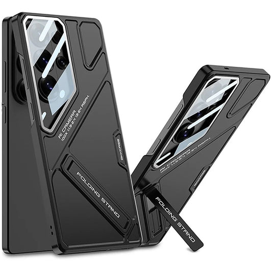 Samsung Galaxy S26 Ultra Gkk Kickstand Case, Hard PC with Panorama Shield Lens with Stand Cover (4 Colors)