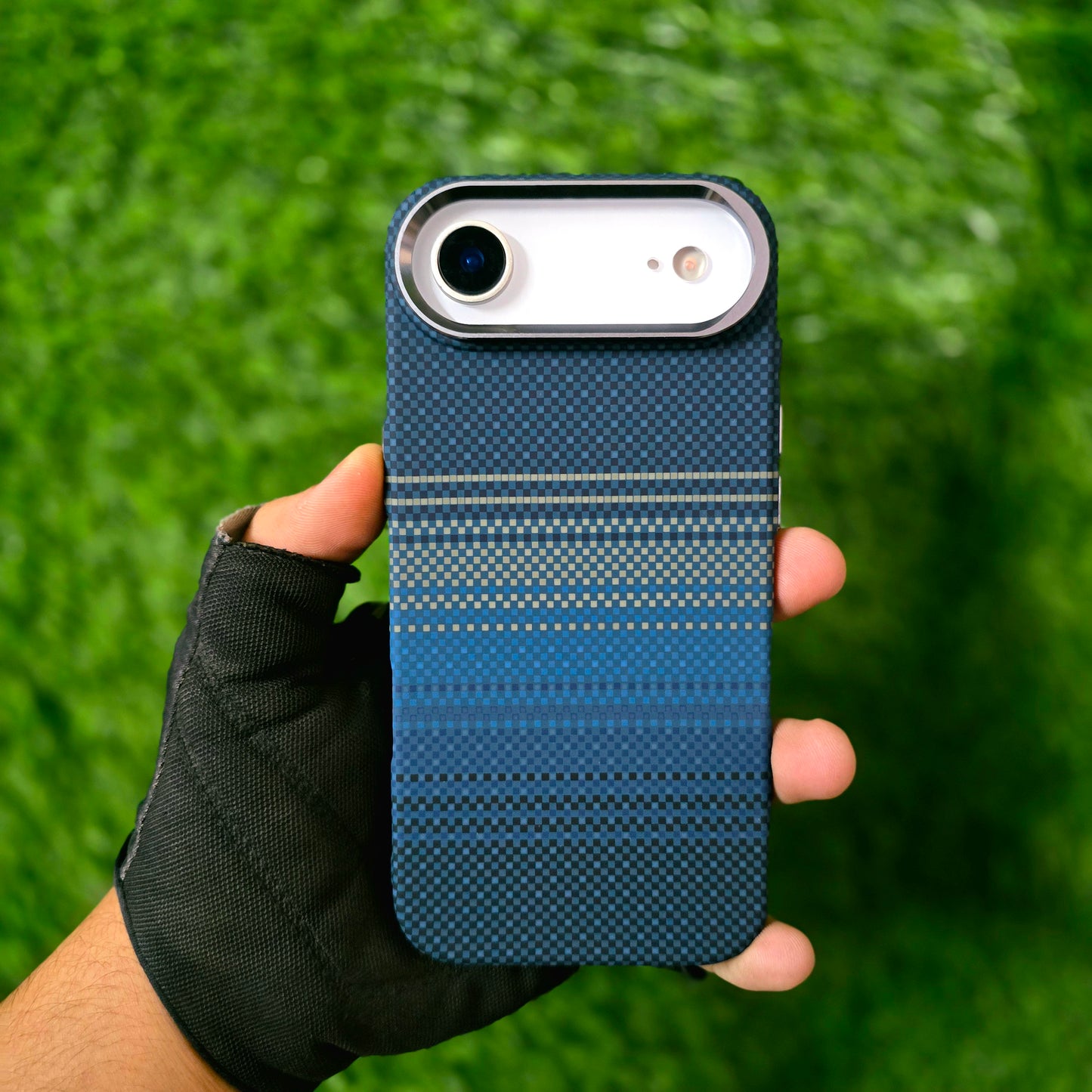 iPhone 17 Air Aramid Carbon Fiber Texture 0.8mm Thin Cover with Magsafe - Moonrise
