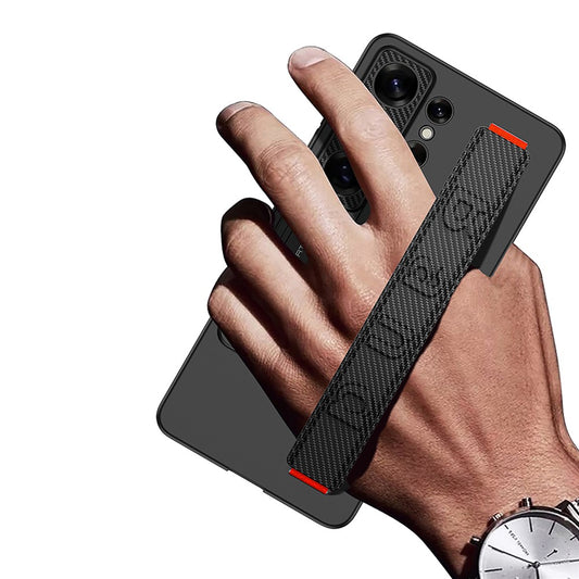Samsung Galaxy S26 Ultra GKk Cover, Hard PC + TPU Kickstand Cover with Wrist Strap (5 Colors)