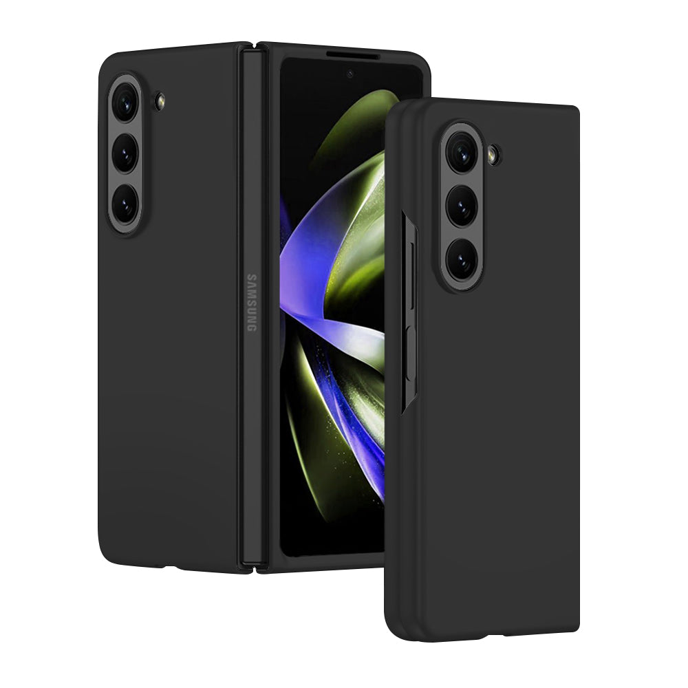 Samsung Galaxy Z Fold 5 Silicon Case Liquid Silicon Inner Fabric with Logo