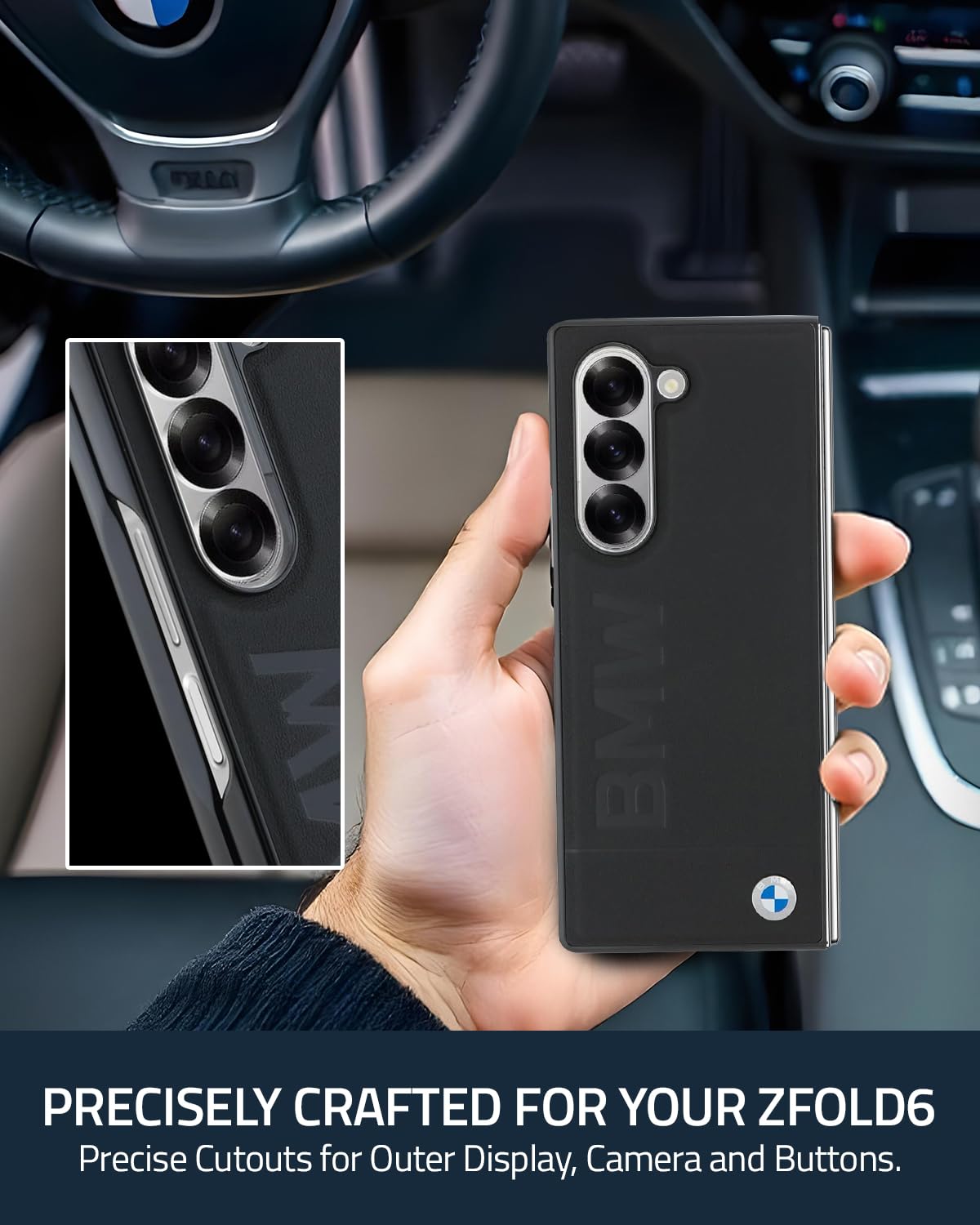 Samsung Galaxy Z Fold7 BMW Logo Sport Car Series Cover