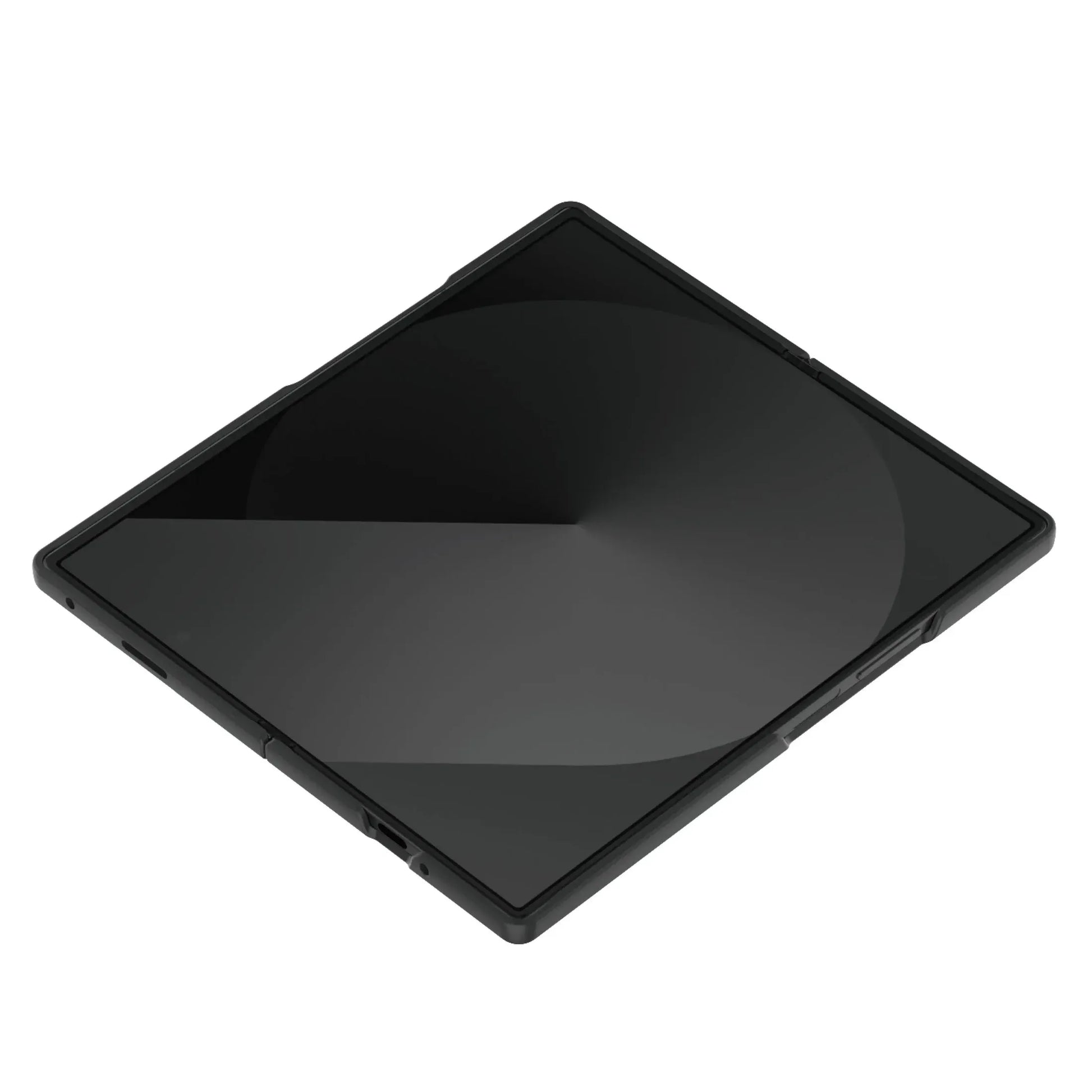 Samsung Galaxy Fold7 Carbon Case Matte Finish Eclipse Series Back Cover - Black