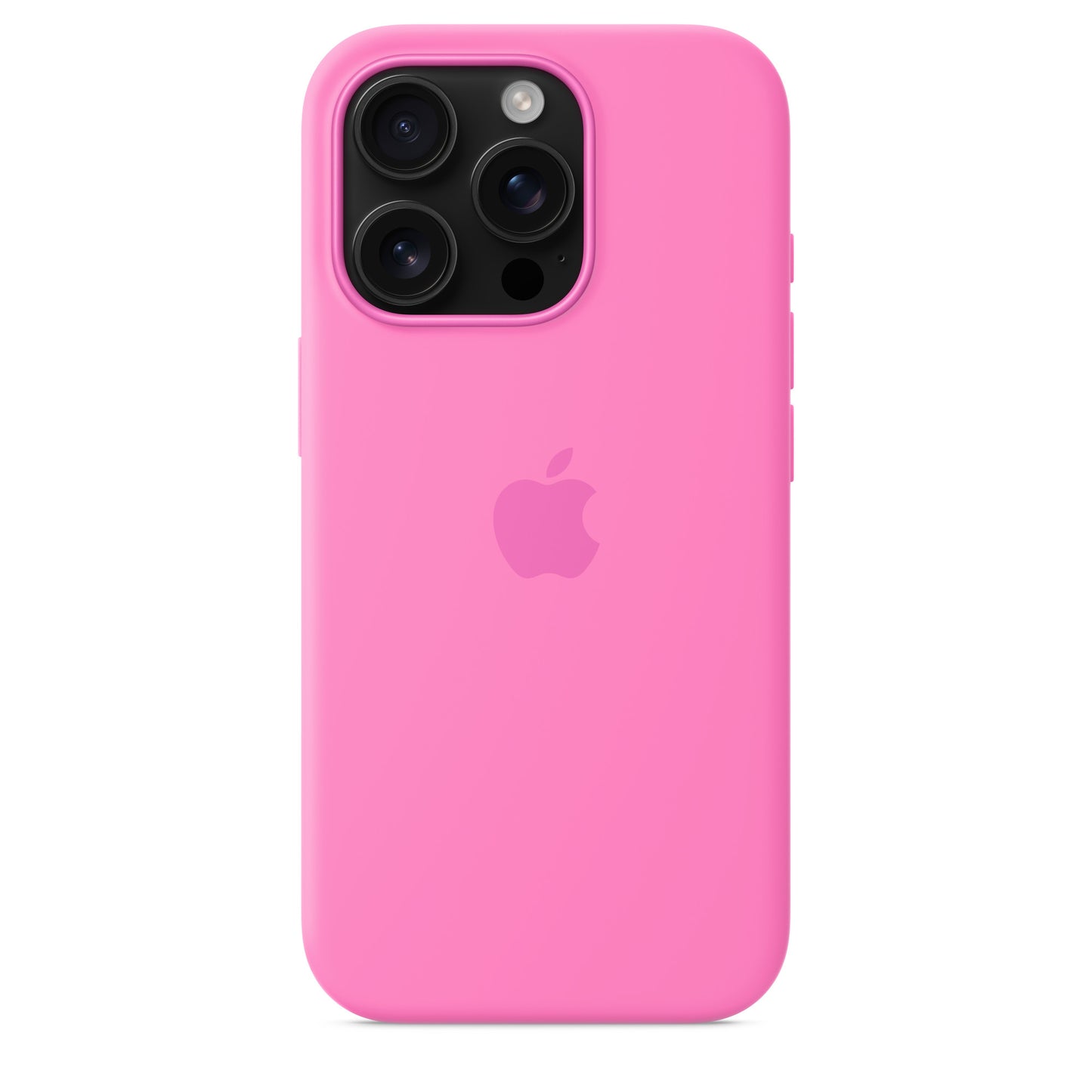 iPhone 16 Pro Max Silicon Case Magsafe with New Camera Control Button - Peony