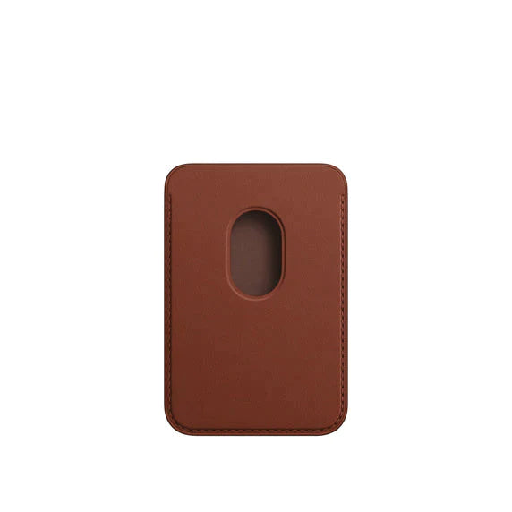 iPhone 12 Faux Leather Wallet Magsafe With Logo