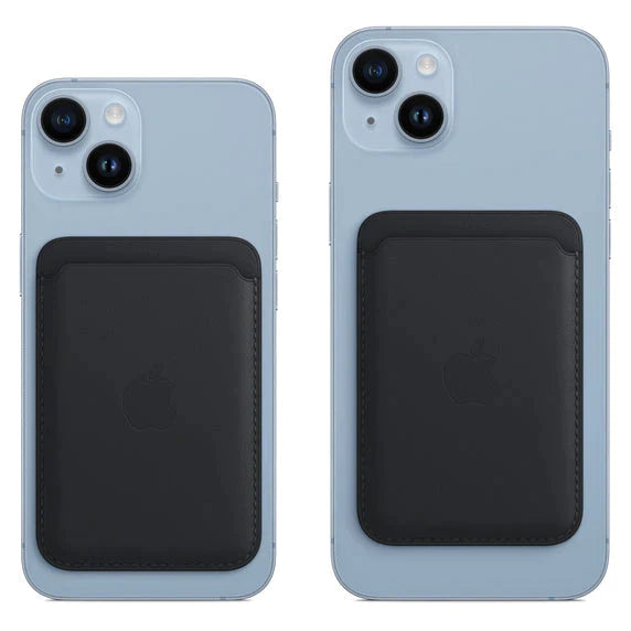 iPhone 14 Faux Leather Wallet Magsafe With Logo