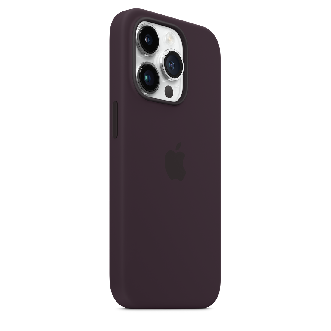 iPhone 14 Pro Original Liquid Silicon Case With Magsafe IC Working (Animation) - Purple
