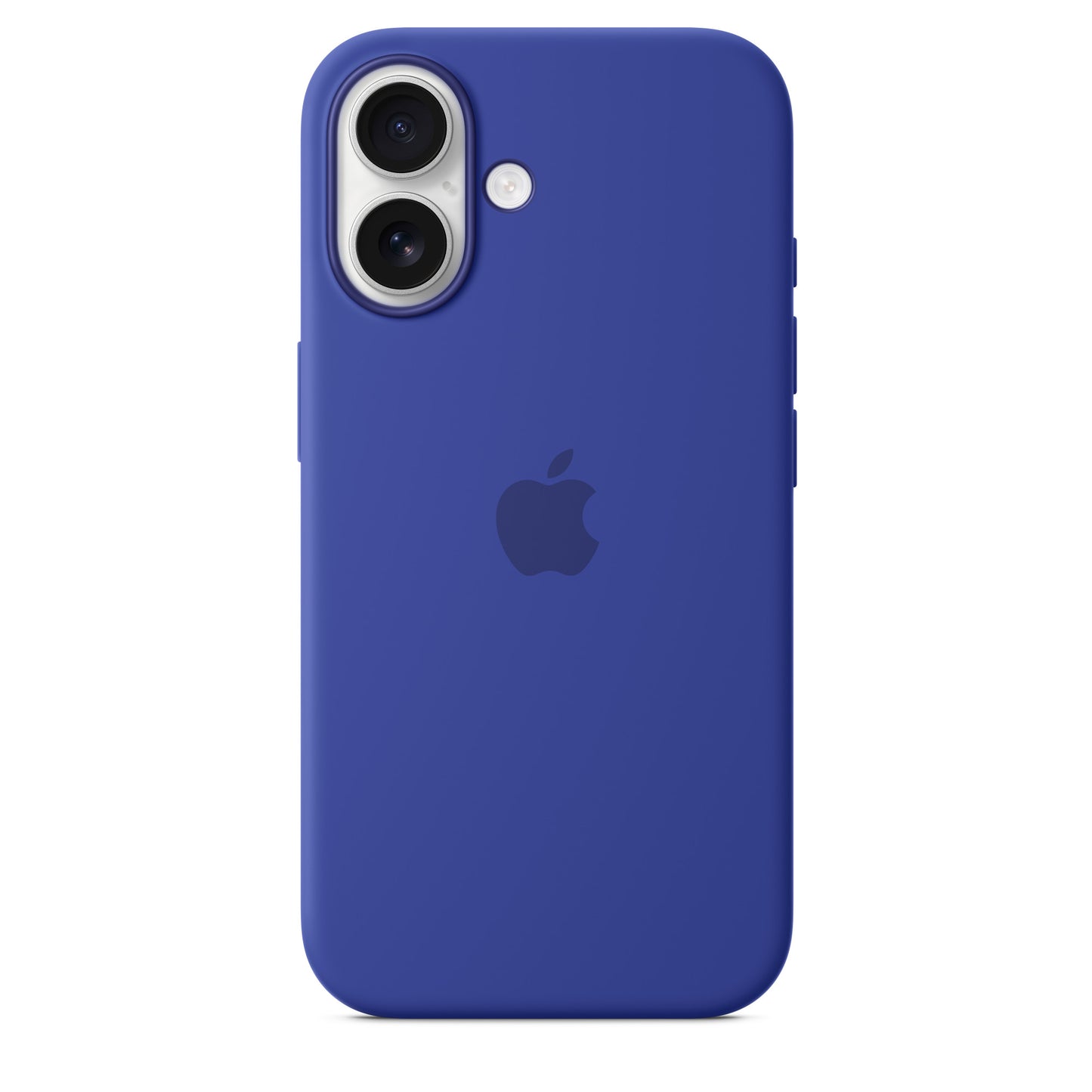 iPhone 16 Silicon Magsafe Case with IC Working Animation) - Ultramarine