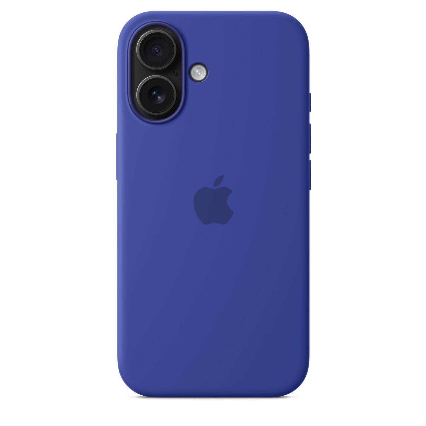 iPhone 16 Silicon Magsafe Case with IC Working Animation) - Ultramarine