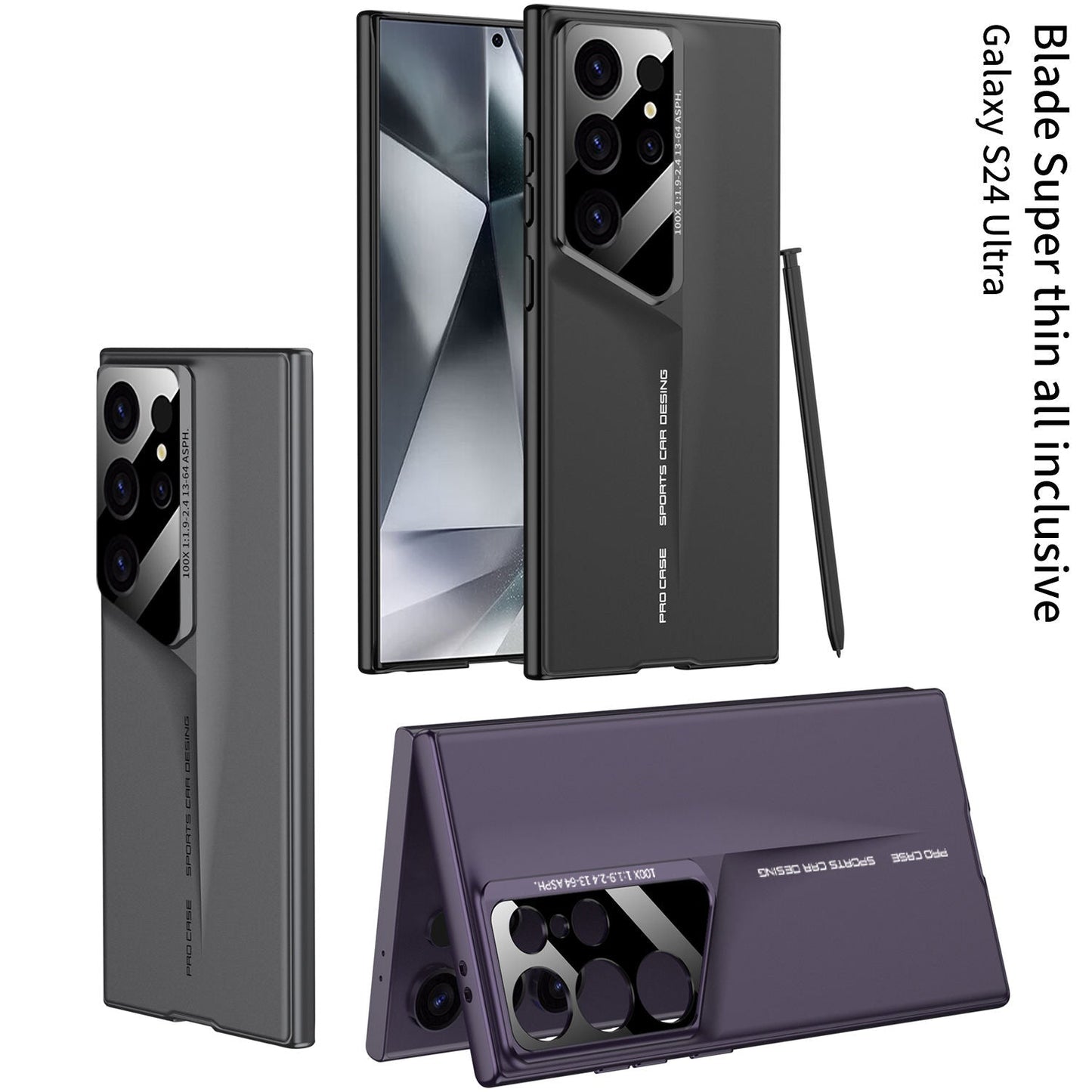 Samsung Galaxy S23 Ultra Anti Slip Ultra Thin Luxury Pro Car Case