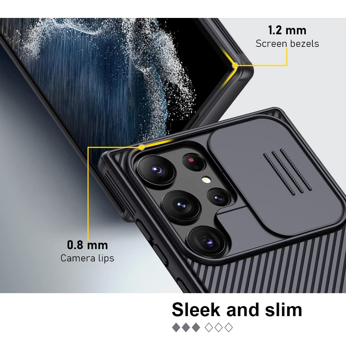 Samsung Galaxy S24 Ultra Cam-Shield Slide Camera Cover