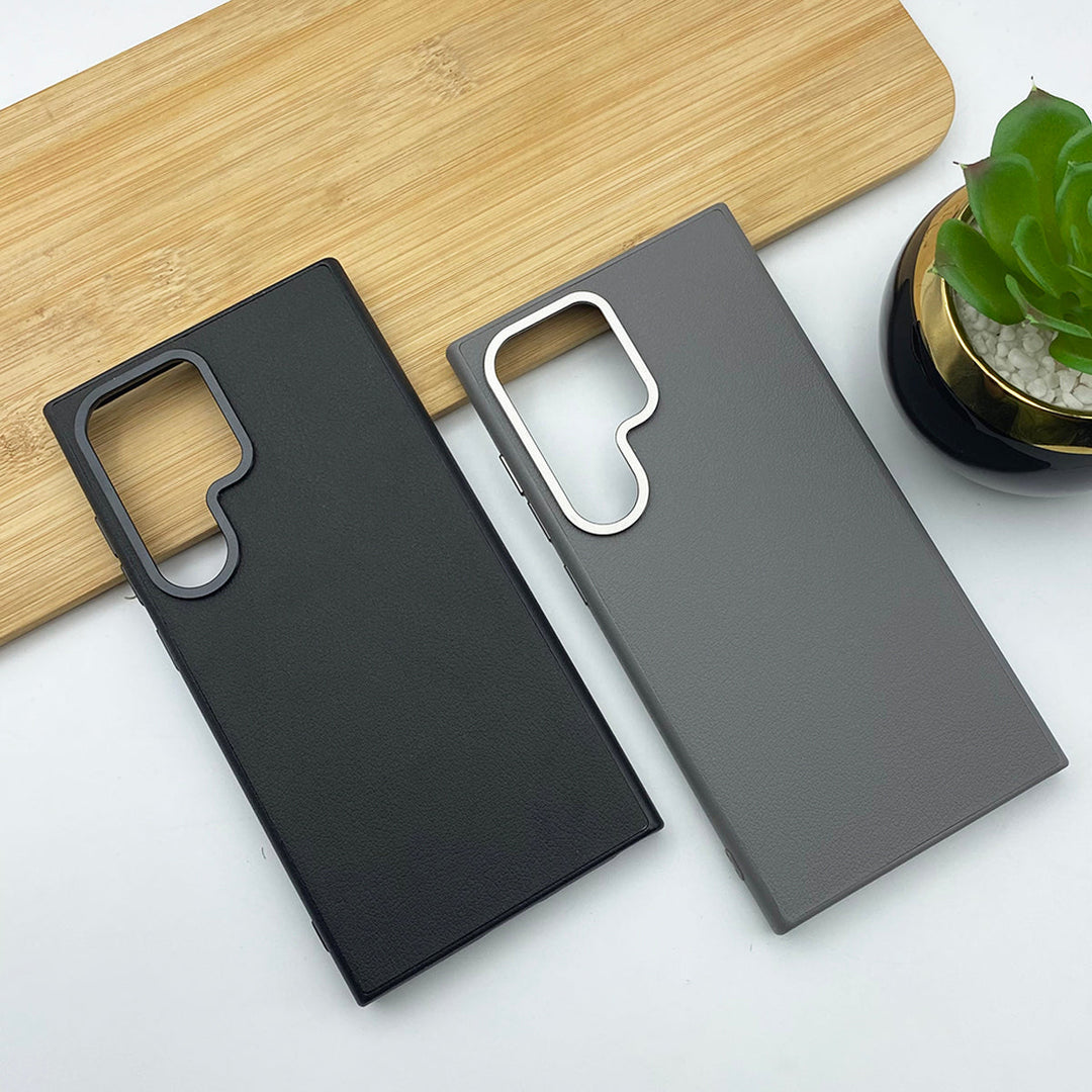 Samsung Galaxy S24 Ultra Premium Leather Case with Camera Protection
