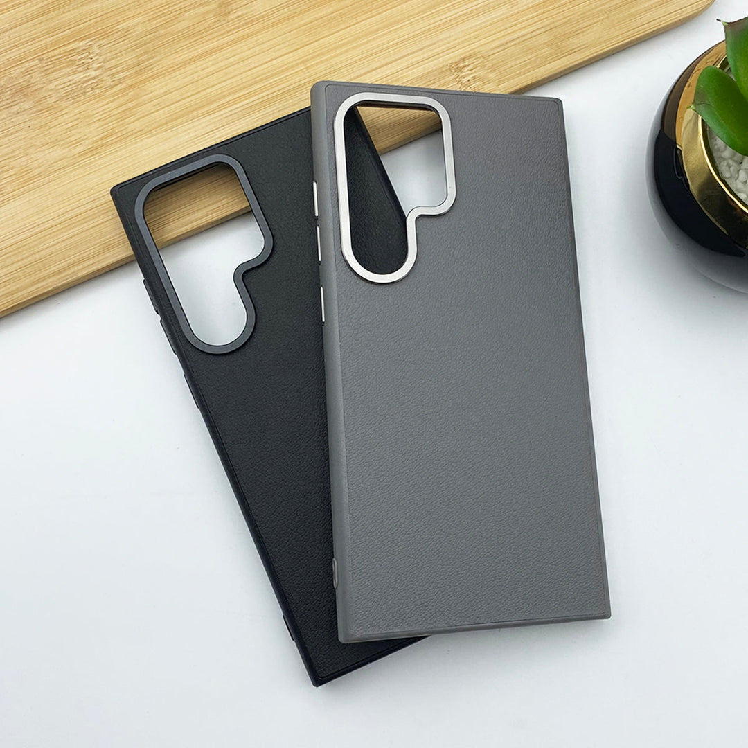 Samsung Galaxy S24 Ultra Premium Leather Case with Camera Protection