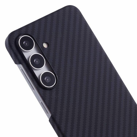Samsung Galaxy S25 Carbon Case, X-level 0.6mm Thin Carbon Fiber Kevlar Case with Magsafe - Black
