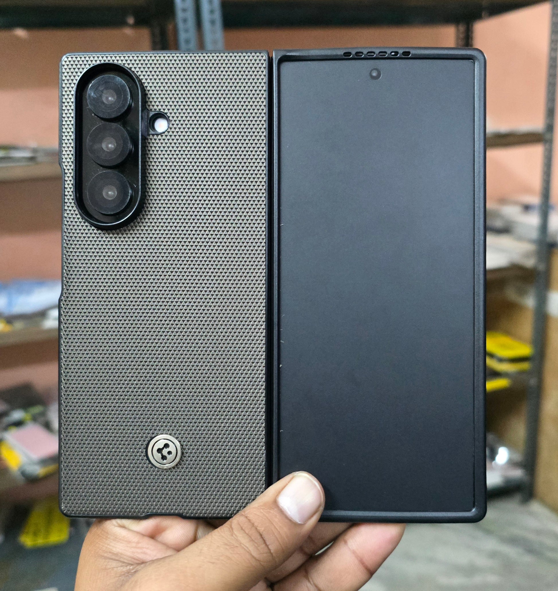 Samsung Galaxy Fold7 Soft Back Cover - Brown