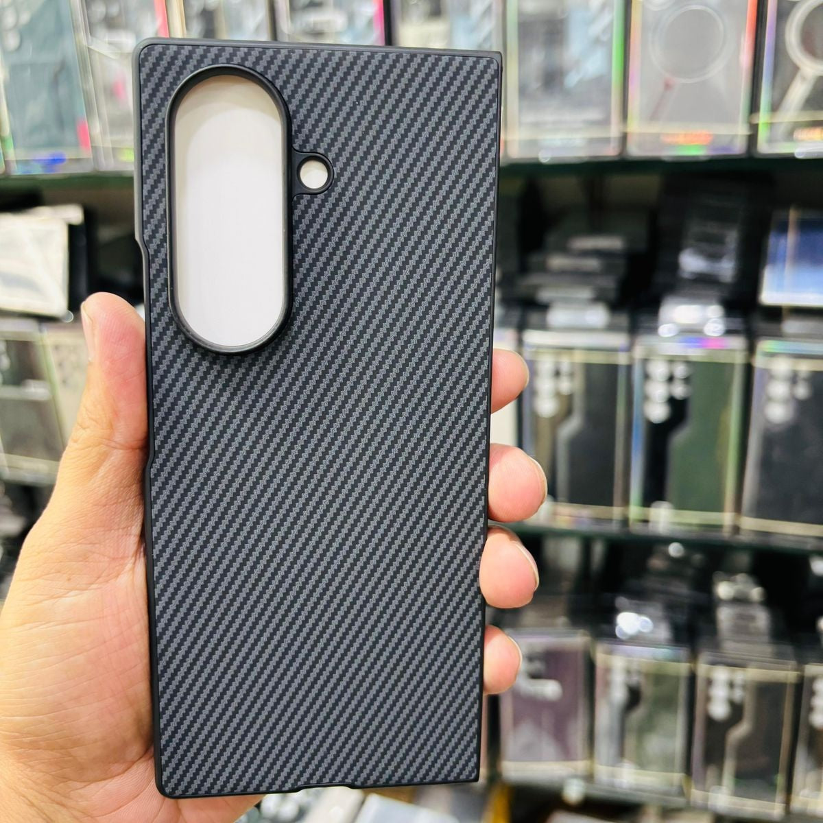 Samsung Galaxy Fold7 Super Slim Matte Finish Carbon Back Cover