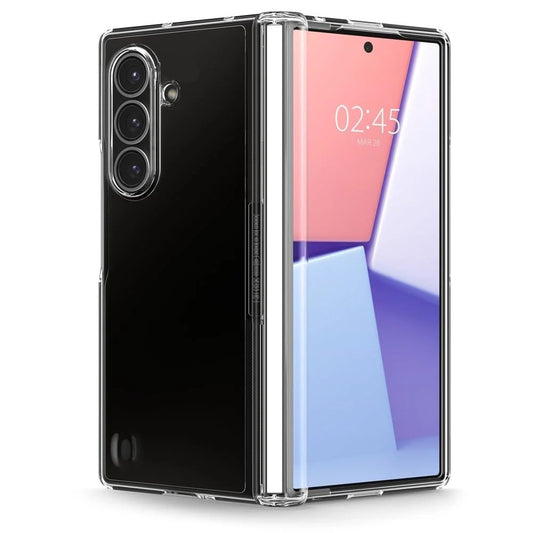 Samsung Galaxy Z Fold7 Cristal Clear Soft TPU Back Cover with Hinge Protection - Transparent