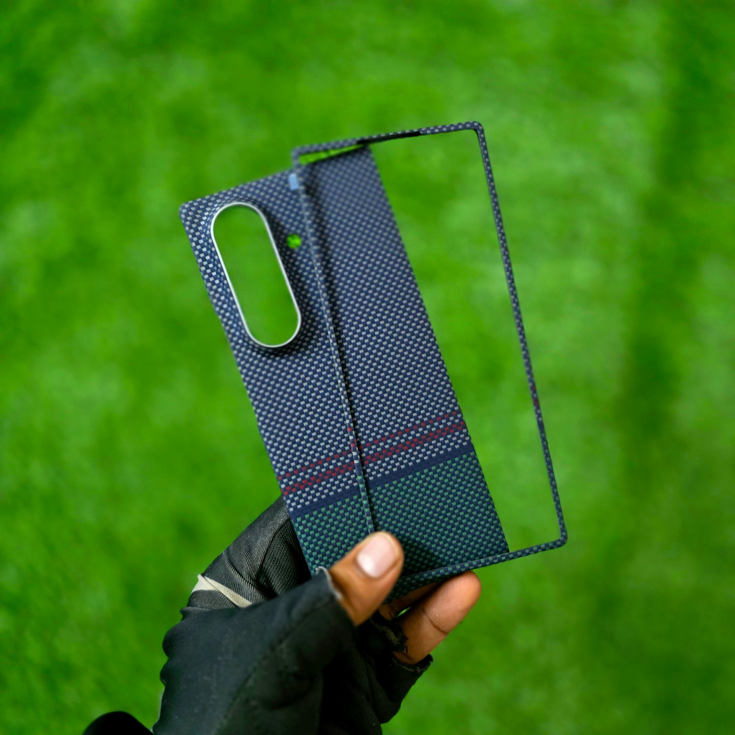 Samsung Galaxy Z Fold7 Real Carbon Fiber Case, 0.5mm Super Slim Original SLIVA Carbon Fiber with Magsafe - Multicolor