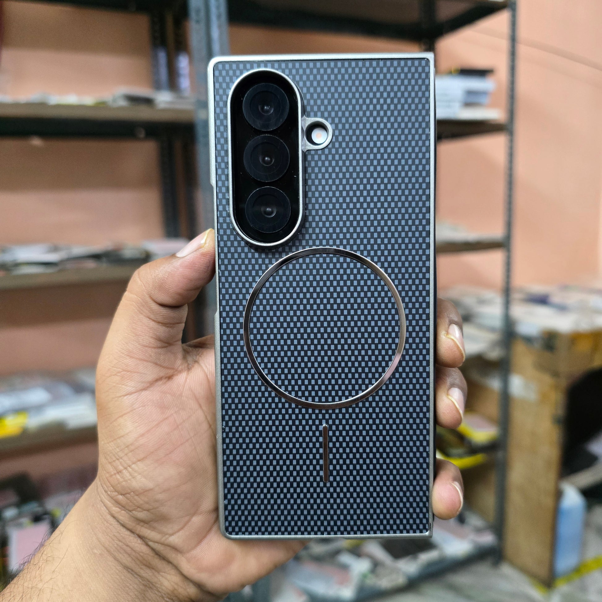 Samsung Galaxy Z Fold7 Shockproof Matte Finish Magsafe Case