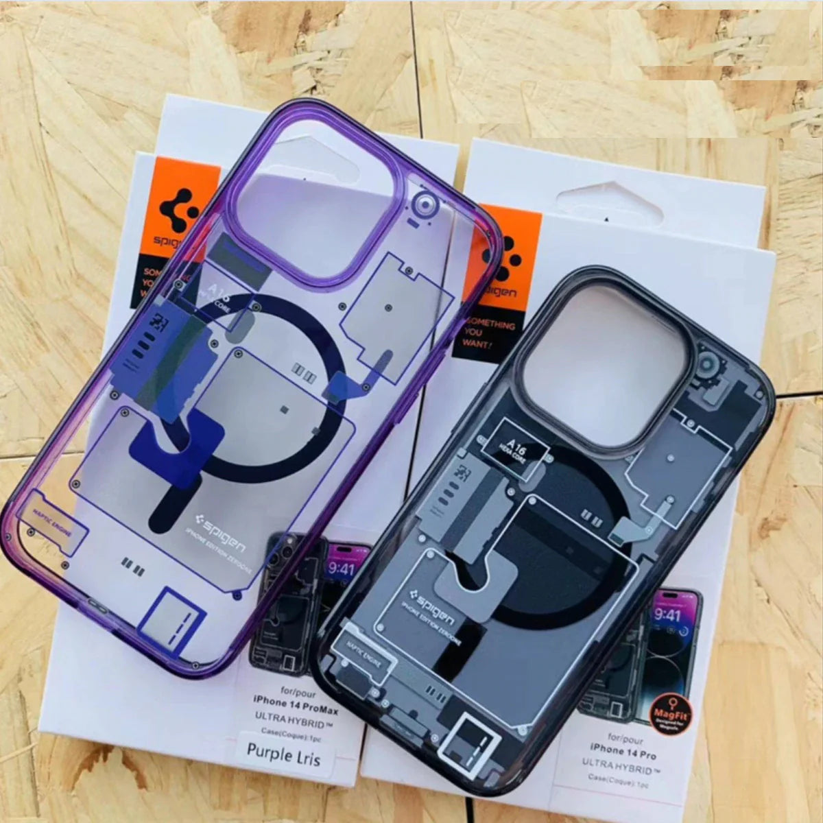 iPhone 13 Ultra Hybrid Zero One MagFit MagSafe Matte Shine Case