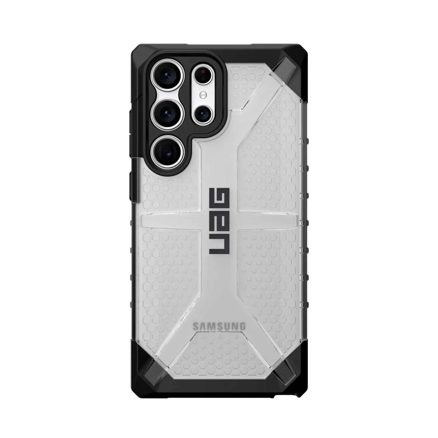 Samsung Galaxy S22 Ultra Rugged Heavy Duty Shockproof Protective Case UAG Plasma Series Case - Clear