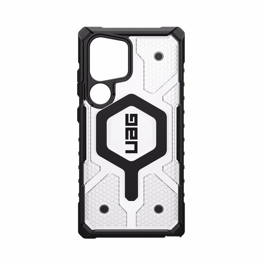 Samsung Galaxy S24 Ultra UAG Magsafe Case, Pathfinder Clear Rugged Featherlight Shockproof Protective - Ice