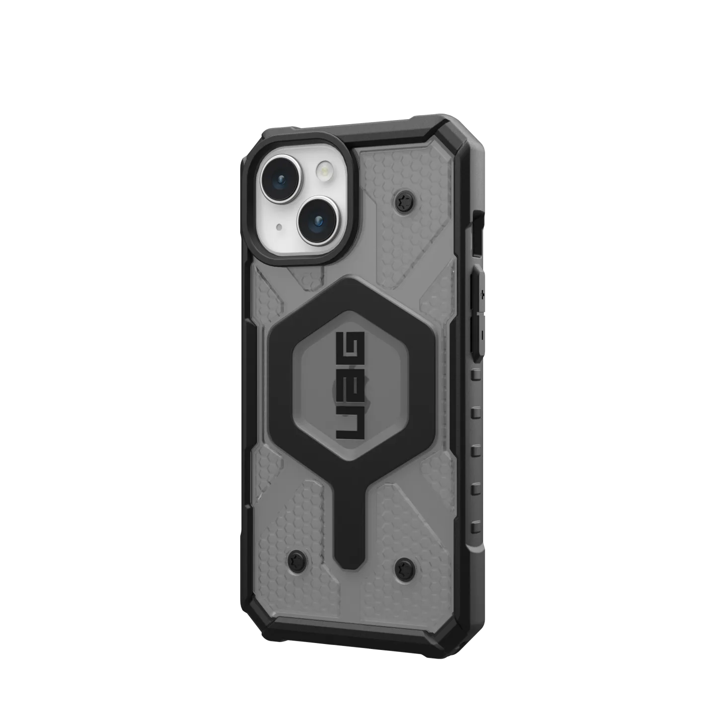 iPhone 15 Plus UAG Case, Pathfinder Series Magsafe Case - Ash