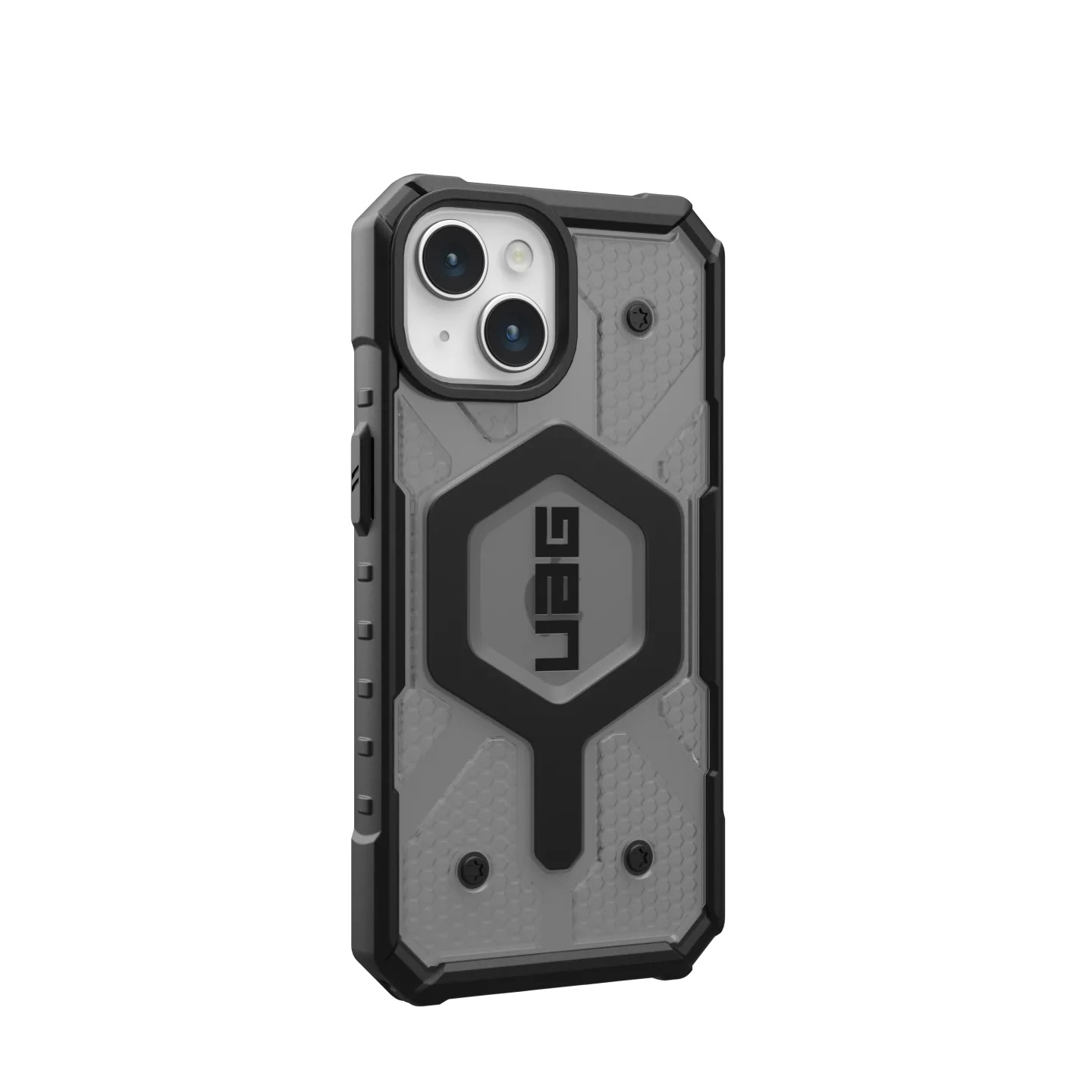 iPhone 15 Plus UAG Case, Pathfinder Series Magsafe Case - Ash