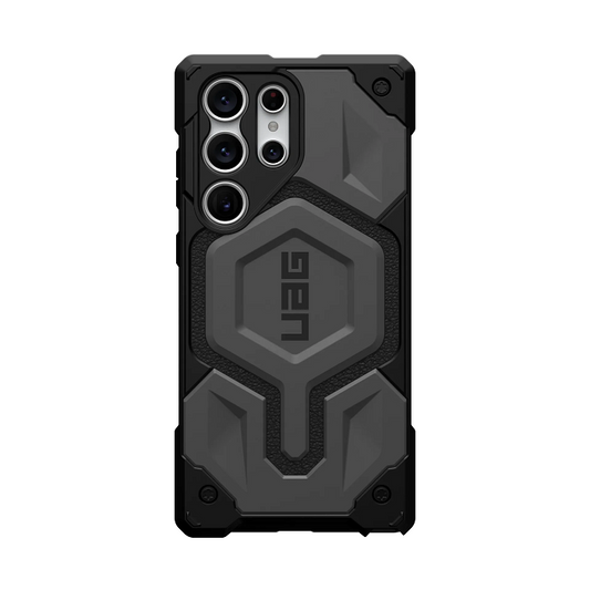 Samsung Galaxy S24 Ultra Monarch Pro (Inner Carban) Rugged Armor UAG Case with Magsafe - Light Grey\