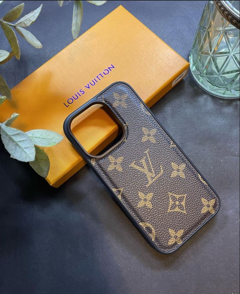 iPhone 15 Pro Max Luios Vuitton Leather Case