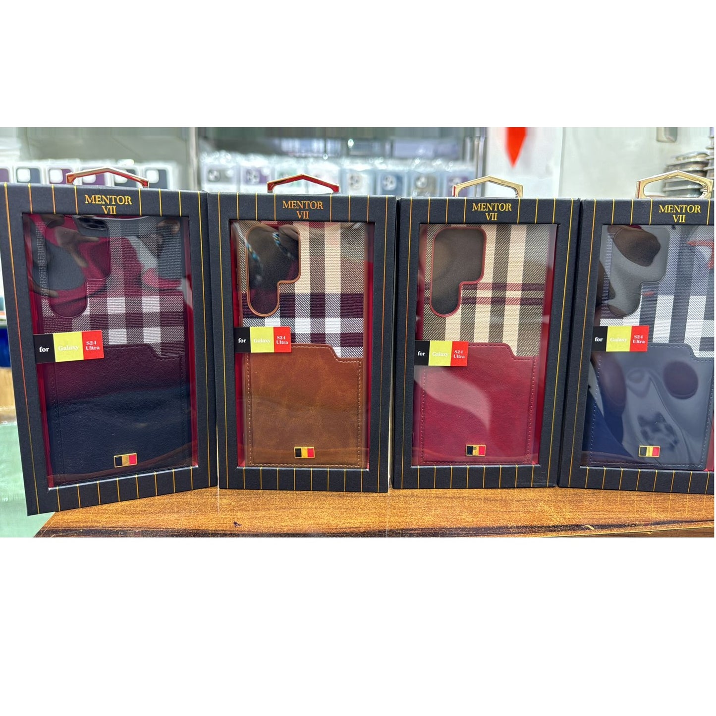 Samsung S24 Ultra Mentor Leather Case