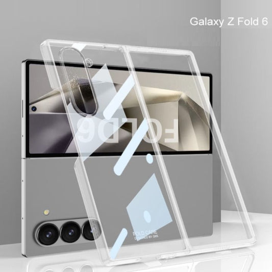 Samsung Galaxy Z Fold 6 Ultra Electroplating Chrome Hard Case Anti-Yellowing Case - Silver