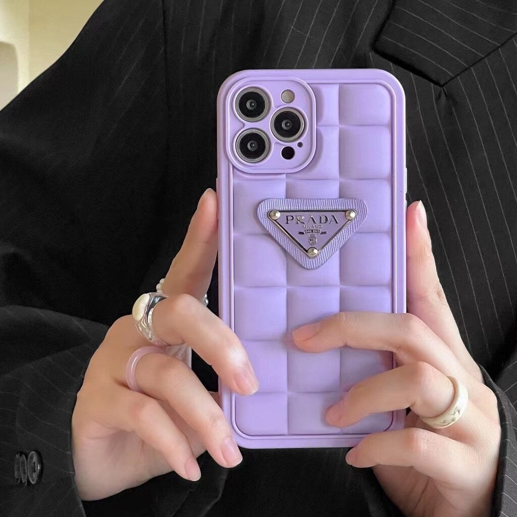 iPhone 13 Pro Max Luxury Prada Shaped Soft Case