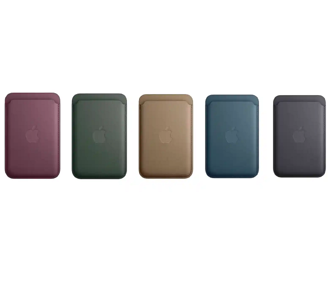 iPhone 13 Pro FineWoven Wallet with IC Working- Black