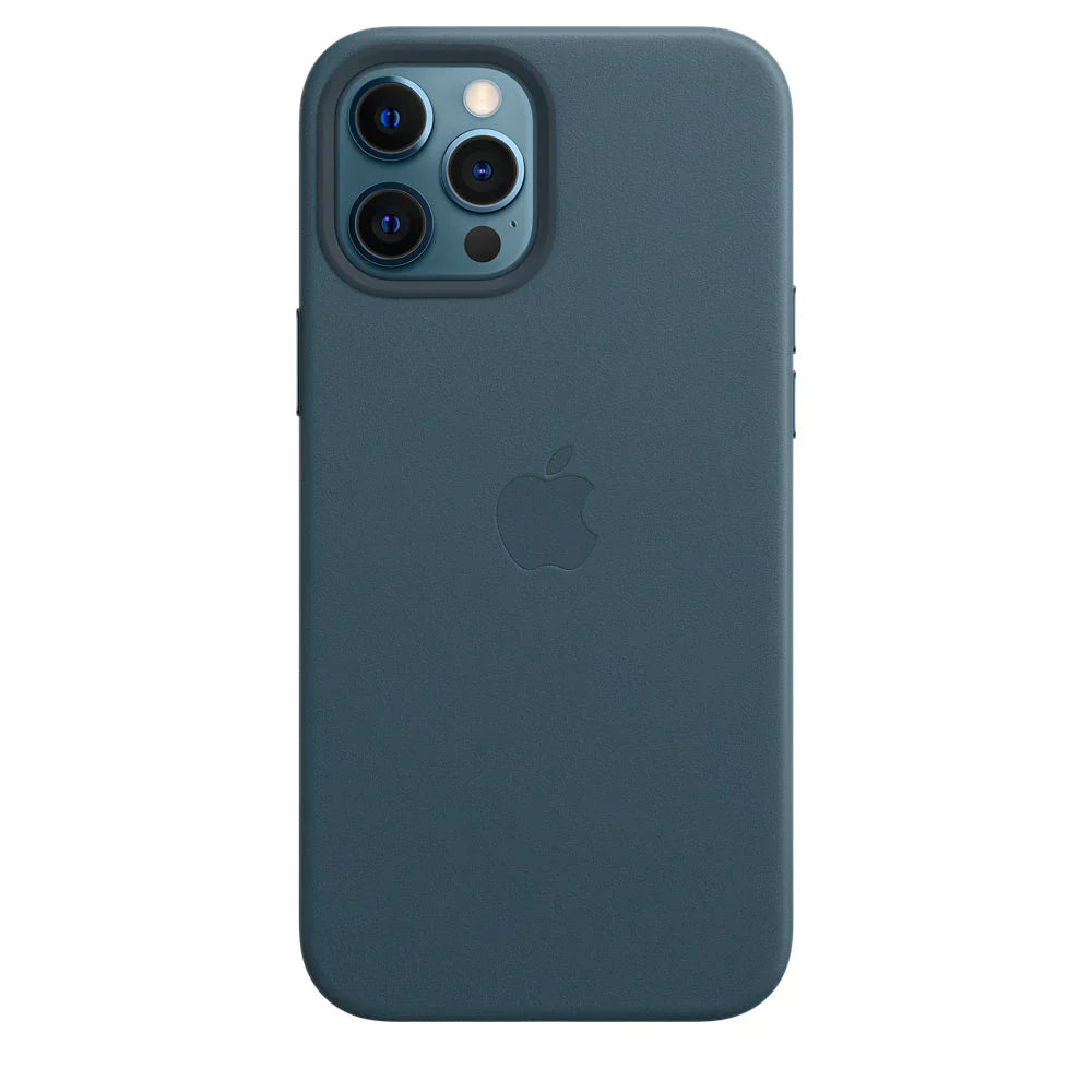 iPhone 12 Pro Max Leather Case with Logo
