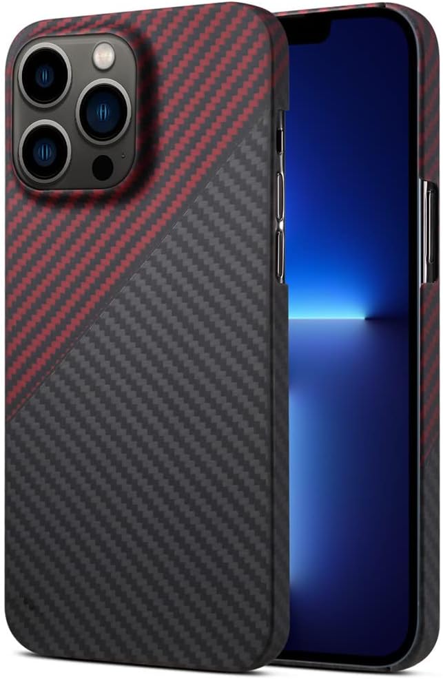 iPhone 13 Pro Carbon Fiber  Real Aramid Kevilar Case