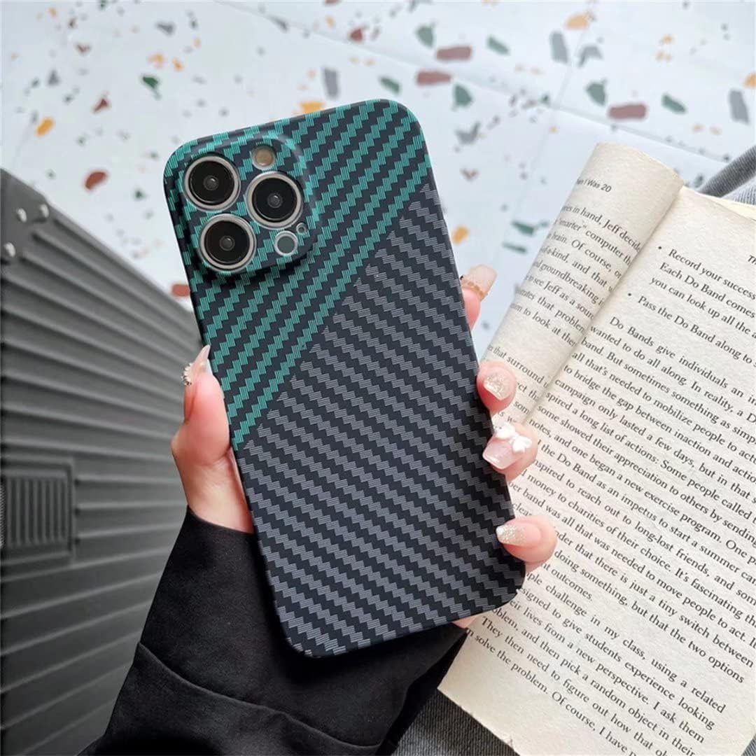 iPhone 14 Carbon Fiber Real Aramid Kevilar Case