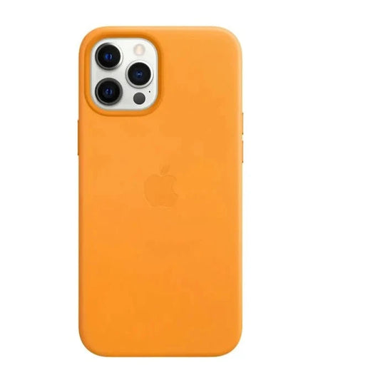 iPhone 15 Leather Case - California Poppy