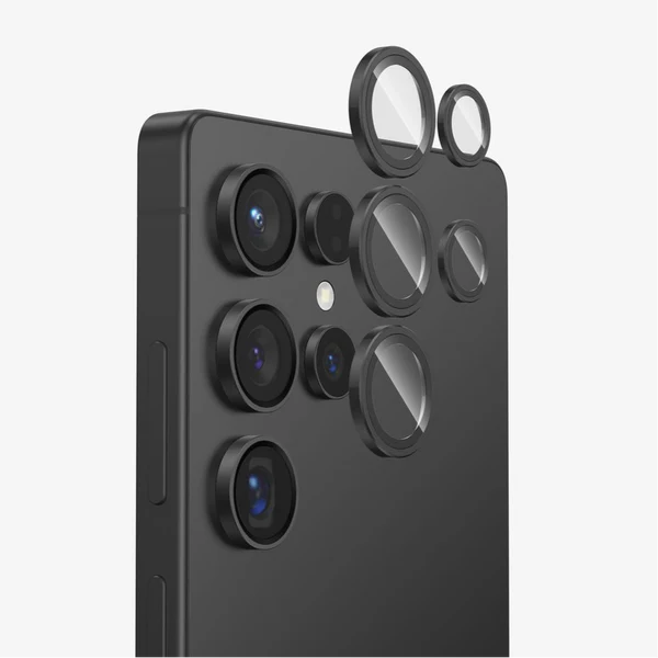 Metal Alloy HD Camera Ring Protector For Samsung S25