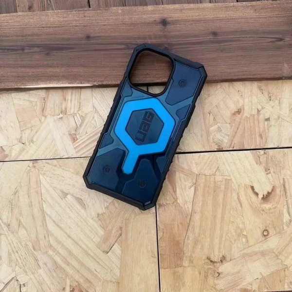 iPhone 14 Pro Max UAG Pathfinde Magsafe Clear Case - Blue