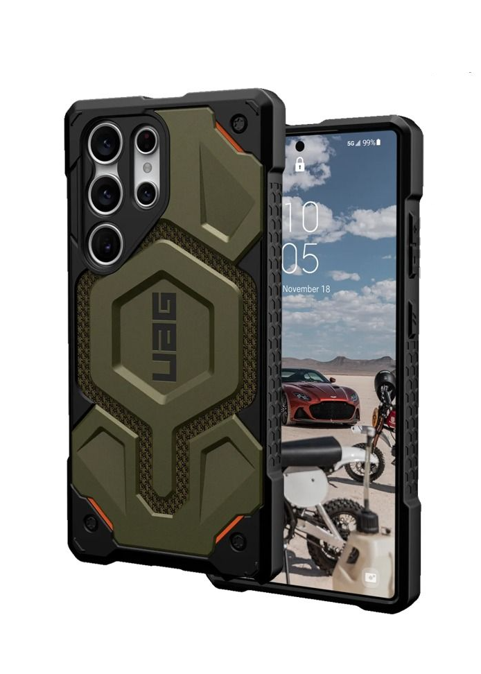 Samsung Galaxy S23 Ultra UAG Monarch Pro Kevlar Rugged Heavy Duty Protective Case With Magsafe- Black (Copy)