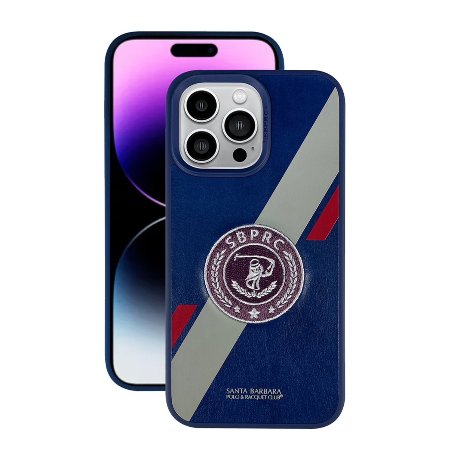 iPhone 14 Gareth Series Genuine Santa Barbara Leather Case