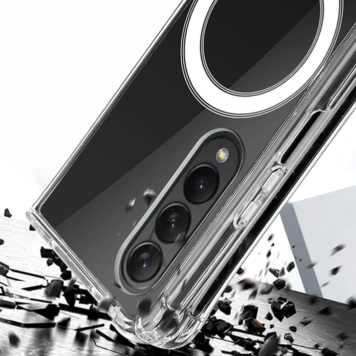 Samsung Galaxy Z Fold 5 Anti-Knock TPU Transparent MagSafe Case