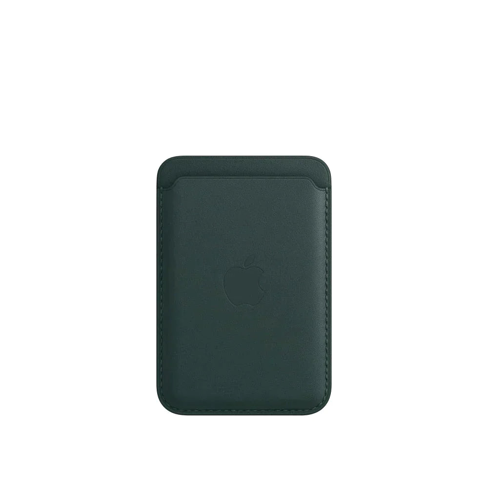 iPhone 12 Faux Leather Wallet Magsafe With Logo