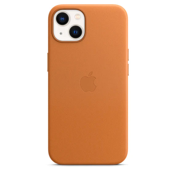 iPhone 14 Leather Case with Logo