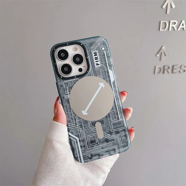 iPhone 14 Pro Original Youngkit Circuit Board Design Magsafe Case