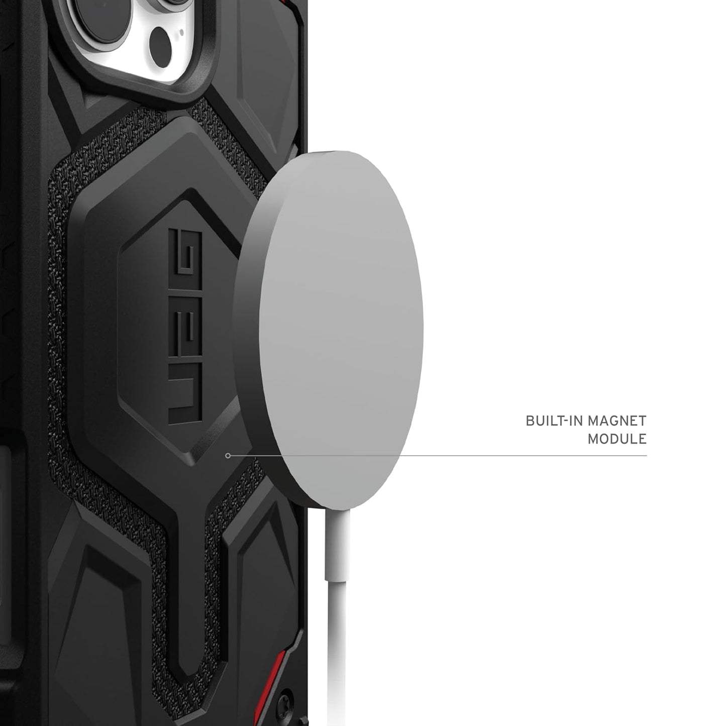 iPhone 16 Pro UAG Case, Monarch Pro Kevlar Series with Magsafe - Black