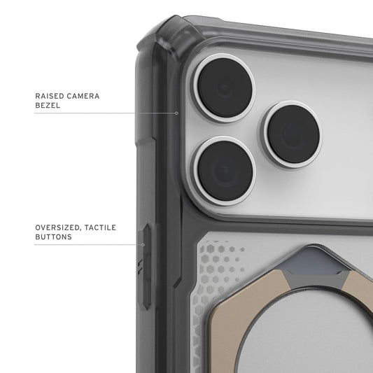 iPhone 17 Pro UAG Case, Military Grade Protective UAG Plasma XTE Series with Magsafe & Kickstand - Titanium