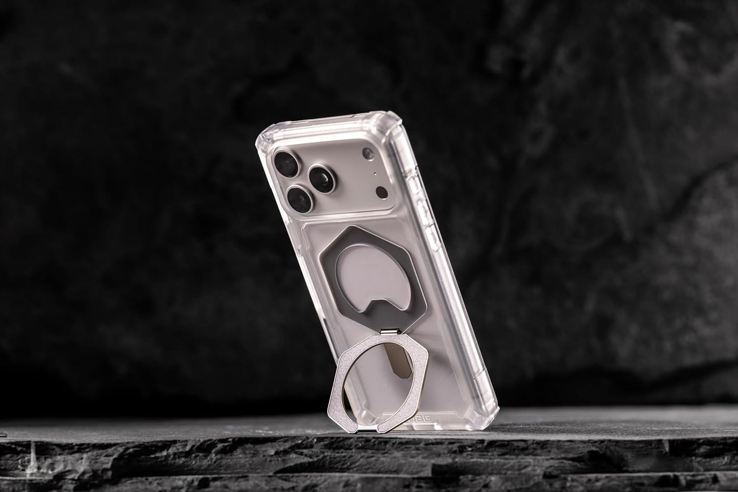 iPhone 17 Pro UAG Case, Military Grade Protective UAG Plasma XTE Series with Magsafe & Kickstand - Clear